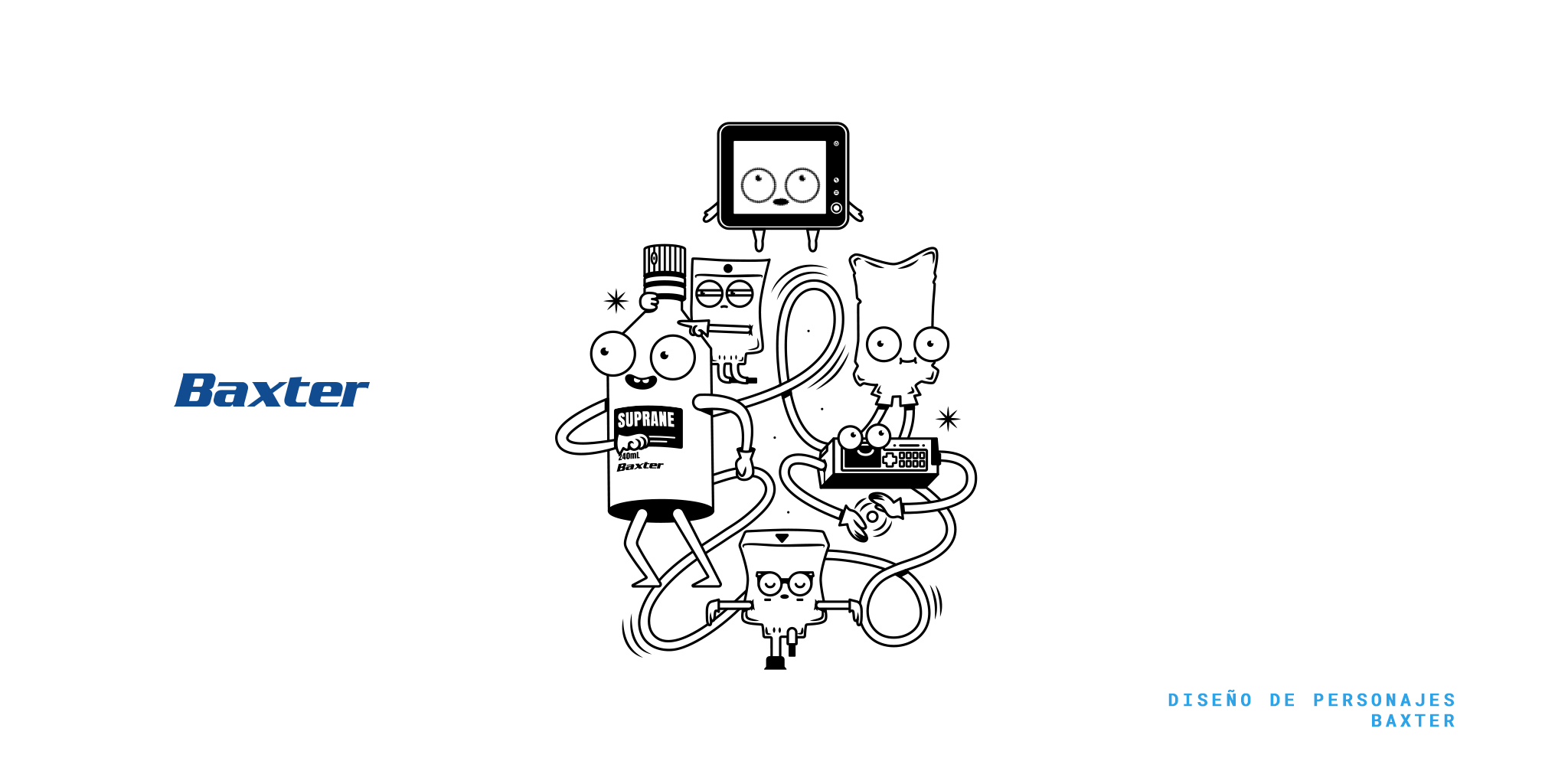 Baxter Campaña Personajes