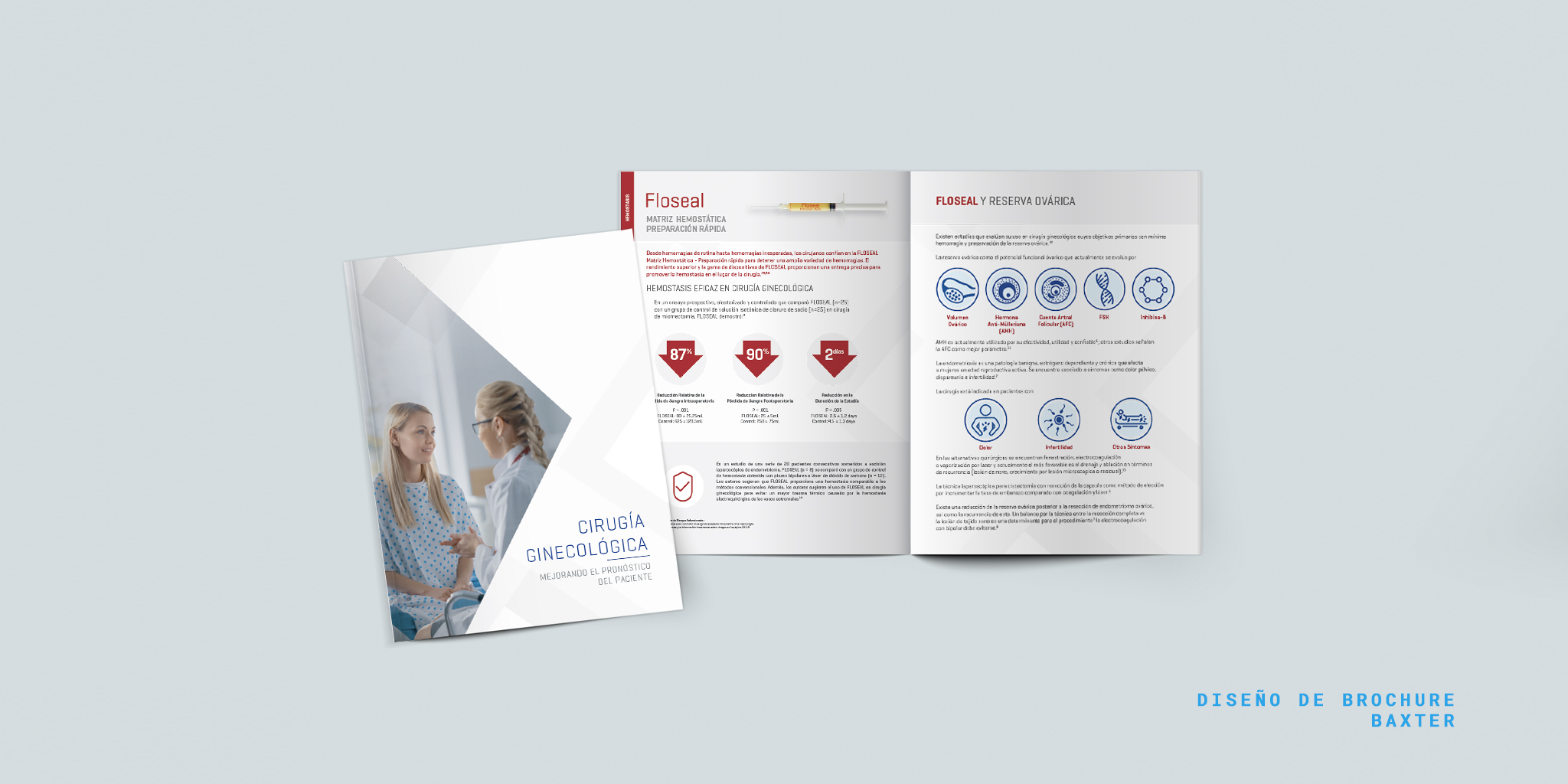 Baxter Diseño de Brochure Floseal